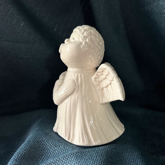 Whimsical Vintage Fitz and Floyd Singing Angel Candle Holder 1976 Made in Japan - Picture 5 of 8